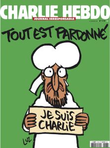 Portada del semanario satírico francés "Charlie Hebdo" tras el ataque fundamentalista sufrido por su redacción.
